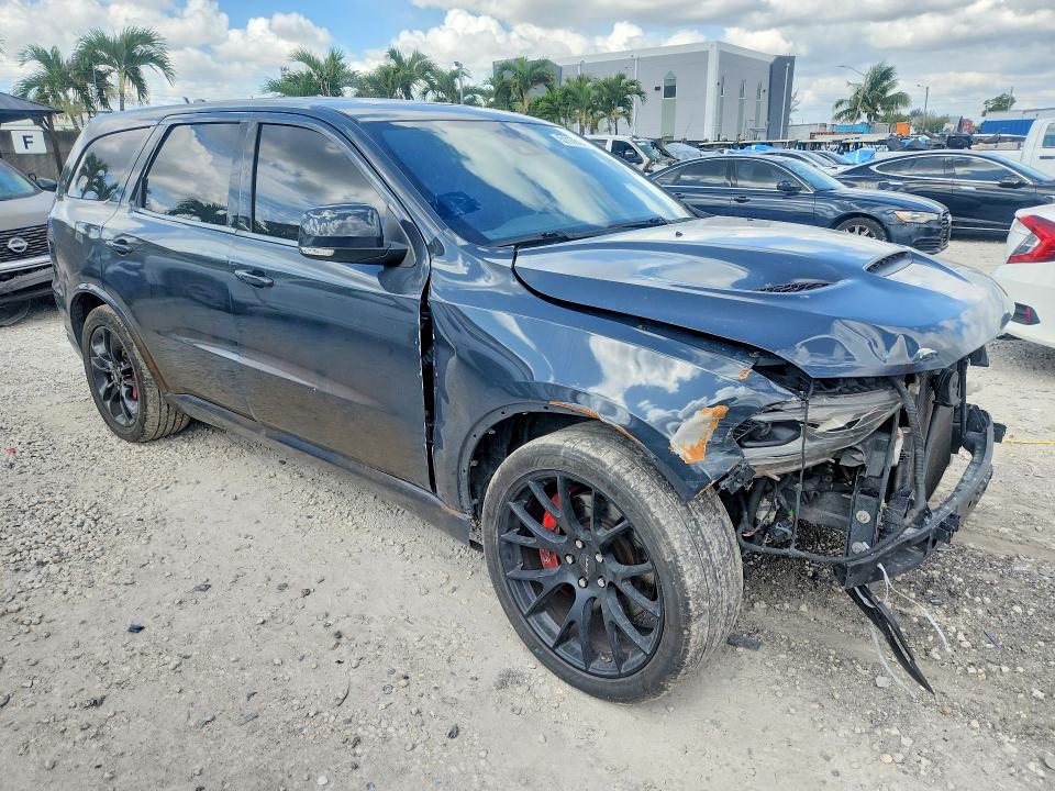 2018 Dodge Durango VIN 1C4SDJGJ4JC159573 COPART salvage auction — FRONT END, Fl - Cert Of Title-Rebuilt, sold $7,900 on 2026-07-02 (photo 4)