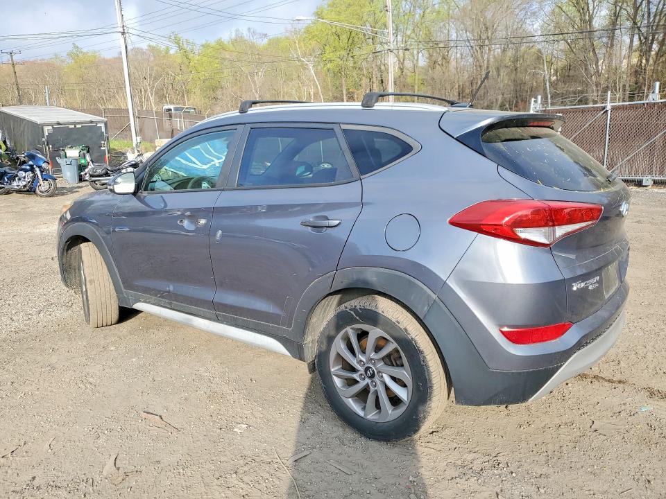 2017 Hyundai Tucson VIN KM8J3CA25HU433312 COPART salvage auction — FRONT END, Md - Cert Of Salvage > 75% Damage, sold $4,450 on 2026-07-02 (photo 2)
