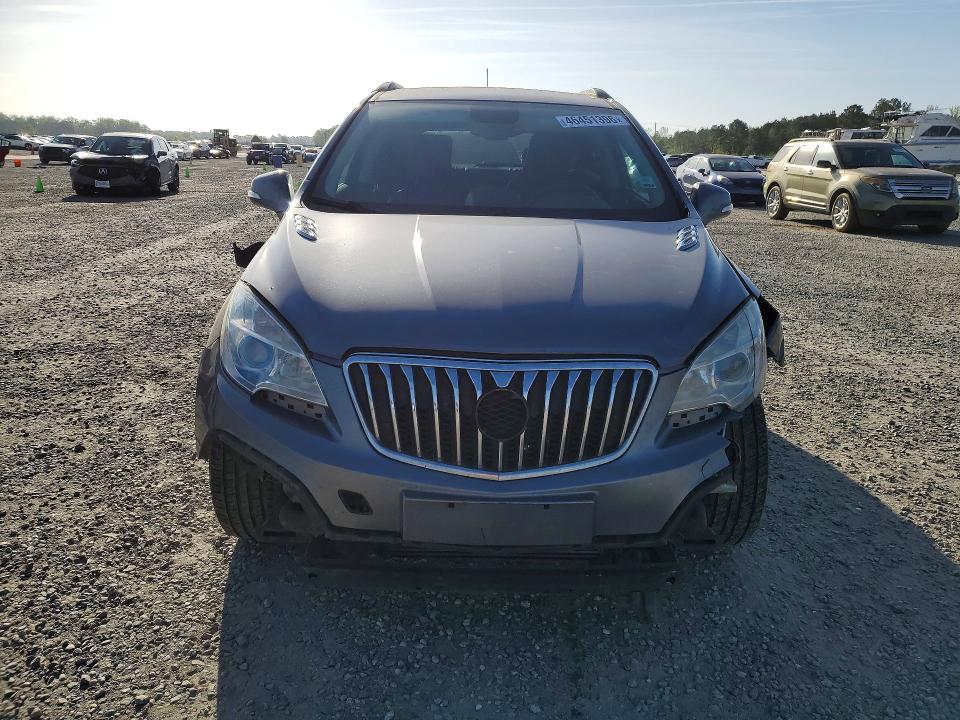 2015 Buick Encore VIN KL4CJBSB4FB064893 COPART salvage auction — FRONT END, Nc - Salvage Certificate Of Title, sold $600 on 2026-07-20 (photo 5)