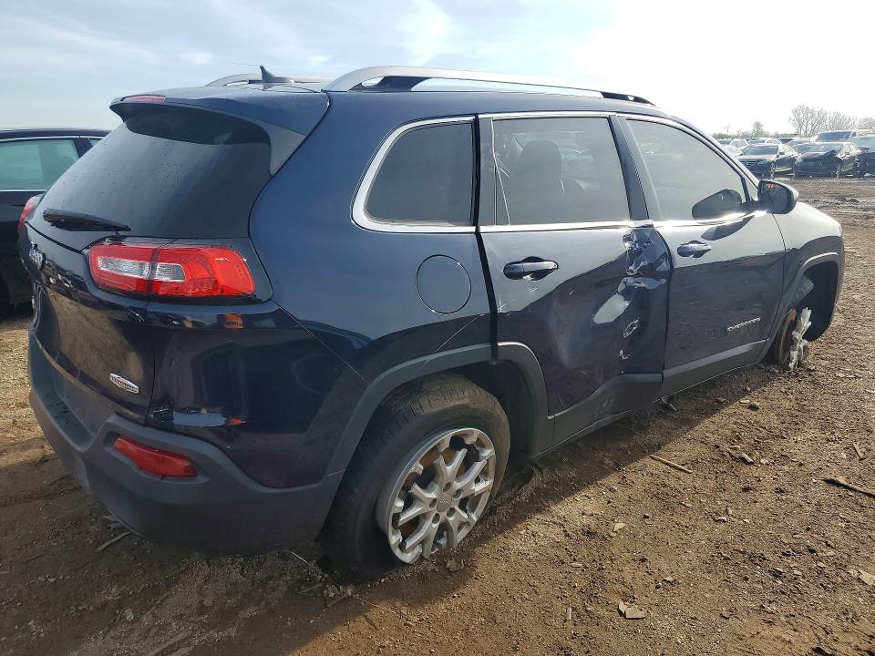 2015 Jeep Cherokee VIN 1C4PJMCB3FW594640 COPART salvage auction — SIDE, Il - Salvage Certificate, sold $1,350 on 2026-08-04 (photo 3)