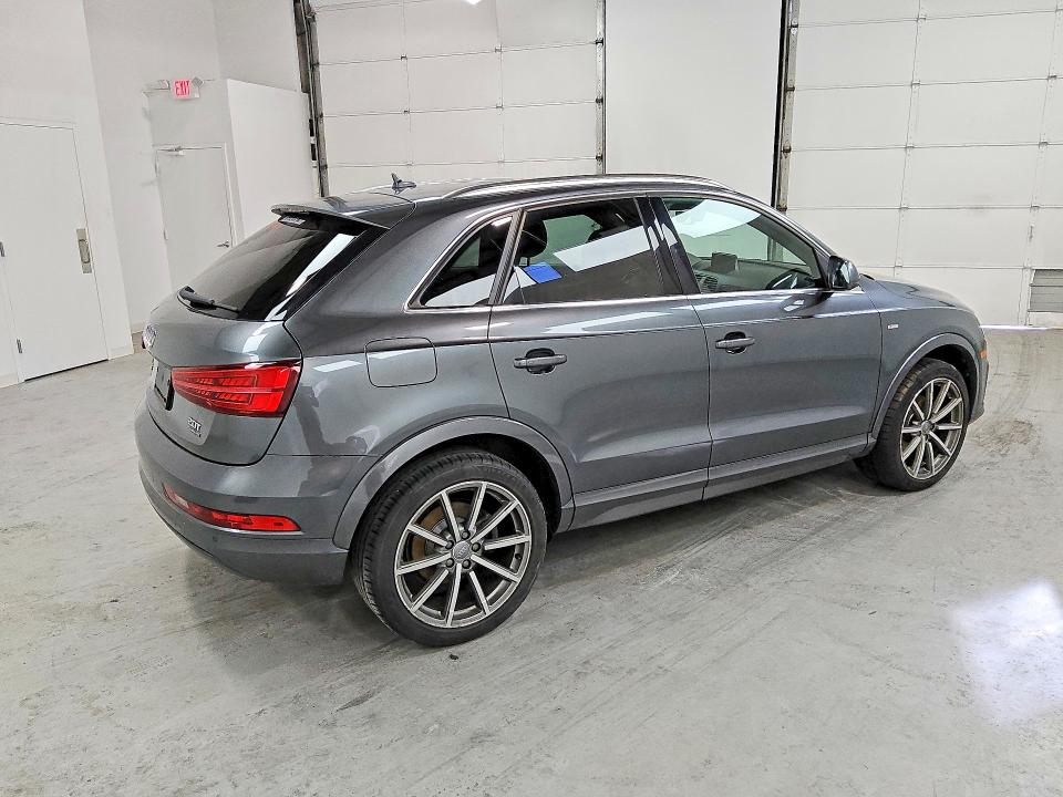2018 Audi Q3 VIN WA1JCCFS1JR014017 COPART salvage auction — MECHANICAL, In - Certificate Of Title, sold $2,300 on 2026-07-02 (photo 3)