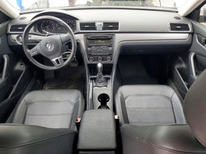 2014 Volkswagen Passat VIN 1VWAT7A33EC072908 COPART salvage auction — FRONT END, TX - SALVAGE VEHICLE TITLE, sold $650 on 2026-07-02 (photo 8)