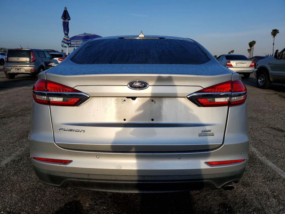 2019 Ford Fusion VIN 3FA6P0HDXKR145861 COPART salvage auction — SIDE, Ca - Salvage Certificate, sold $1,550 on 2026-07-02 (photo 6)