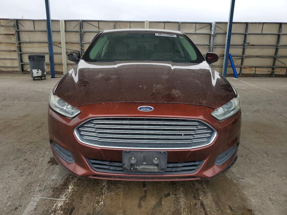 2016 Ford Fusion VIN 3FA6P0G76GR354355 COPART salvage auction — SIDE, Tx - Salvage Vehicle Title, sold $1,150 on 2026-07-06 (photo 5)