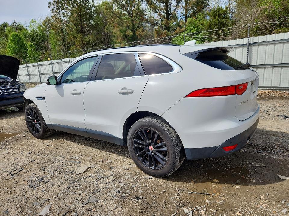 2018 Jaguar F-pace VIN SADCK2FX7JA267207 COPART salvage auction — FRONT END, VA - CERTIFICATE OF TITLE, sold $2,950 on 2026-07-14 (photo 2)