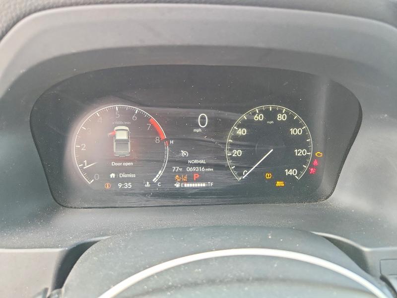 2024 Honda Ridgeline VIN 5FPYK3F59RB004748 COPART salvage auction — FRONT END, Salvage Title, sold $10,900 on 2026-08-19 (photo 9)