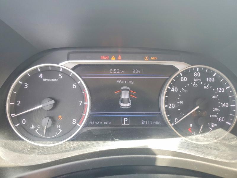 2020 Nissan Sentra VIN 3N1AB8CVXLY257426 COPART salvage auction — REAR END, Tx - Salvage Vehicle Title, sold $4,100 on 2026-07-09 (photo 9)