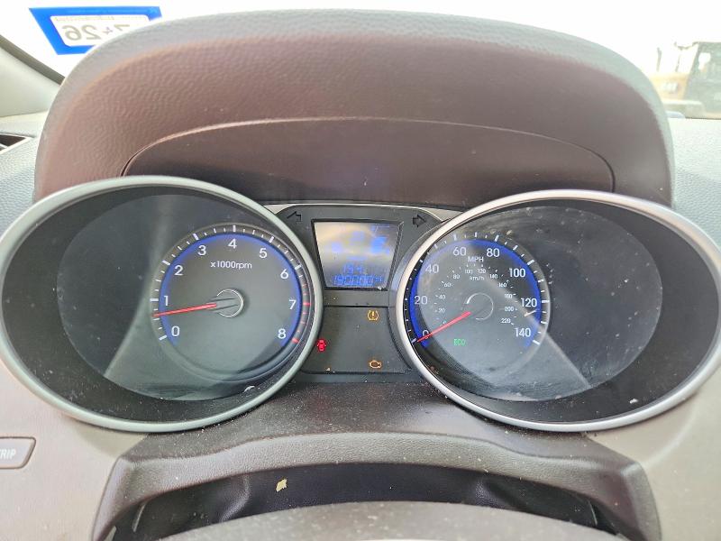2012 Hyundai Tucson VIN KM8JU3AC8CU424411 COPART salvage auction — REAR END, TX, sold $1,750 on 2026-07-17 (photo 9)