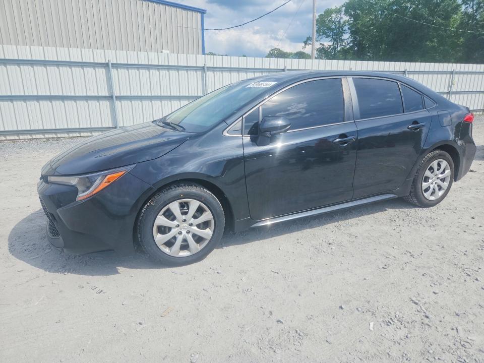 2022 Toyota Corolla VIN JTDEPMAE2NJ222043 COPART salvage auction — REAR END, Nc - Salvage Certificate Of Title, sold $7,000 on 2026-07-22 (photo 1)