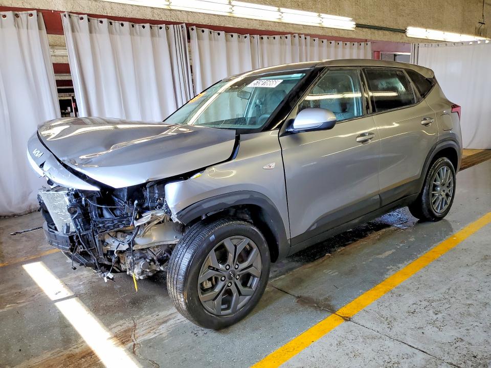2025 Kia Seltos VIN KNDEPCAA2S7780863 COPART salvage auction — FRONT END, In - Certificate Of Title, sold $2,600 on 2026-07-09 (photo 1)