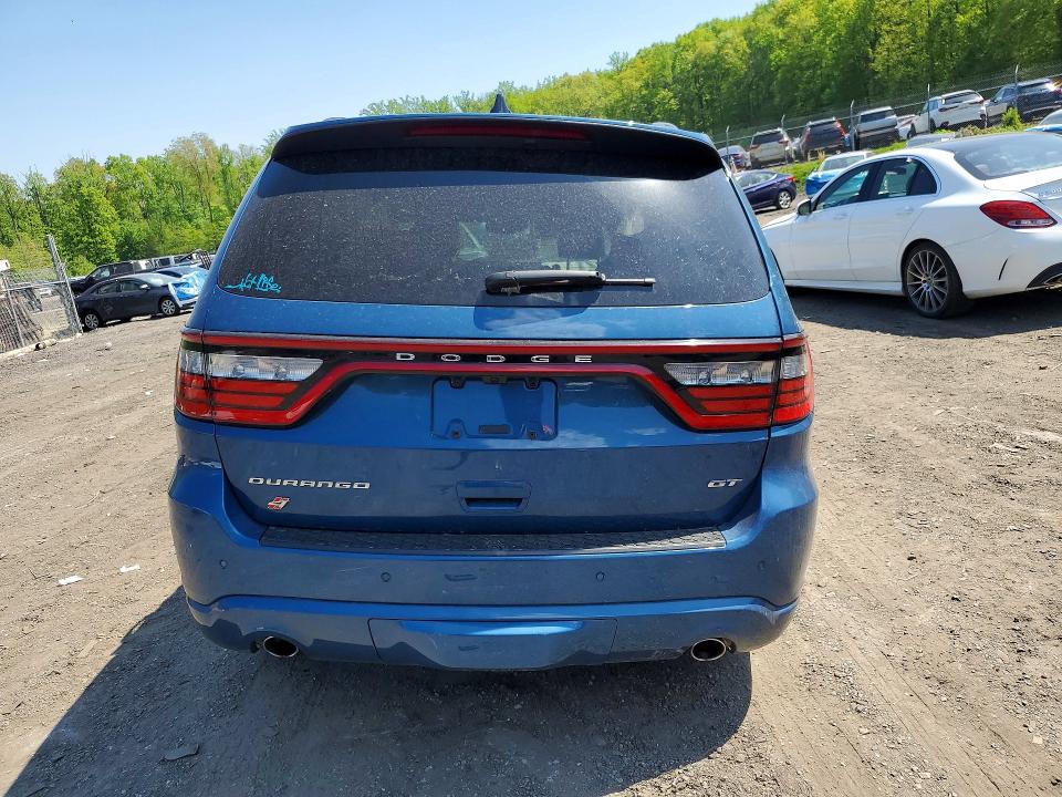 2024 Dodge Durango VIN 1C4RDJDG0RC119199 COPART salvage auction — FRONT END, Md - Cert Of Salvage > 75% Damage, sold $625 on 2026-07-23 (photo 6)