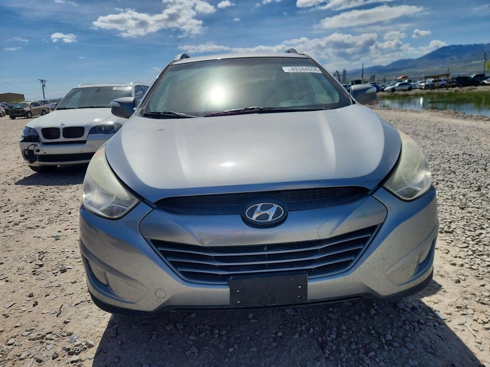 2013 Hyundai Tucson VIN KM8JUCAC1DU558873 COPART salvage auction — REAR END, Ut - Salvage Certificate, sold $150 on 2026-07-21 (photo 5)