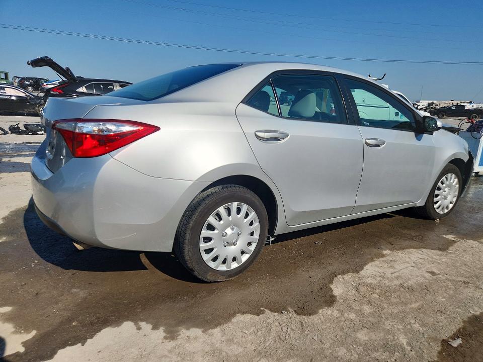 2015 Toyota Corolla VIN 5YFBURHE2FP339925 COPART salvage auction — FRONT END, Tn - Salvage Certificate, sold $3,300 on 2026-07-29 (photo 3)