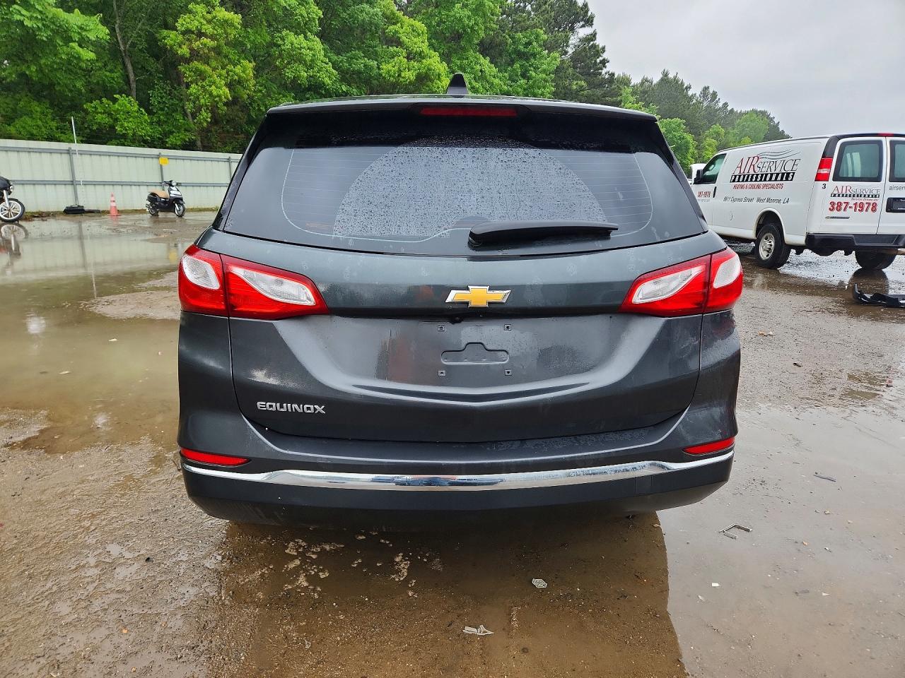 2018 Chevrolet Equinox VIN 3GNAXHEV7JS506168 COPART salvage auction — Front End, LA - CERT OF TITLE-SALVAGE, sold $2,100 on 2026-07-09 (photo 6)