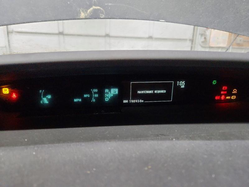 2014 Toyota Prius VIN JTDKN3DU0E0359686 COPART salvage auction — NORMAL WEAR, Tx - Salvage Vehicle Title, sold $925 on 2026-07-30 (photo 9)