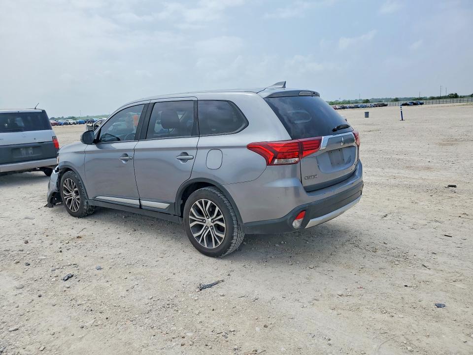 2017 Mitsubishi Outlander VIN JA4AD3A30HZ059652 COPART salvage auction — FRONT END, Tx - Salvage Vehicle Title, sold $2,500 on 2026-07-09 (photo 2)