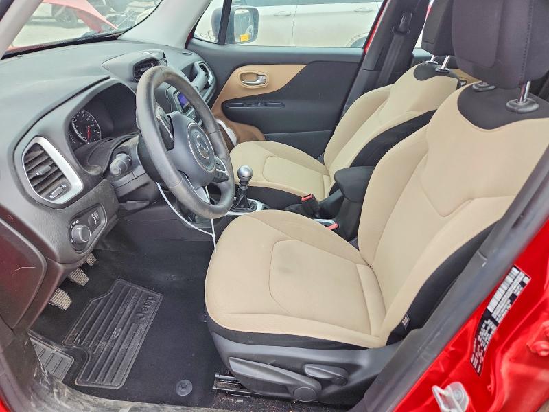 2015 Jeep Renegade VIN ZACCJBAH0FPB71505 COPART salvage auction — HAIL, Co - Certificate Of Title, sold $4,000 on 2026-08-13 (photo 7)
