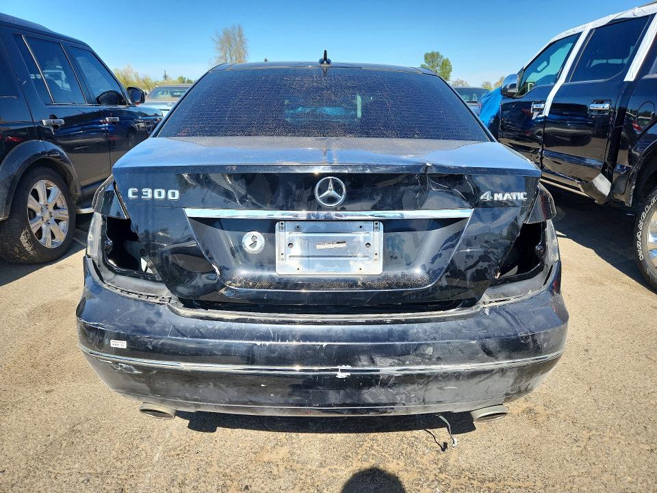 2013 Mercedes-benz VIN WDDGF8AB0DR257095 COPART salvage auction — REAR END, Or - Lien Papers Salvage, sold $1,700 on 2026-08-03 (photo 6)