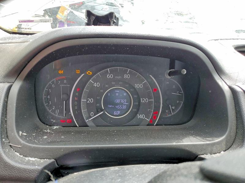 2016 Honda Cr-v VIN 5J6RM4H31GL110351 COPART salvage auction — ROLLOVER, CO - PUBLIC - SALVAGE TITLE (P), sold $1,950 on 2026-07-02 (photo 9)