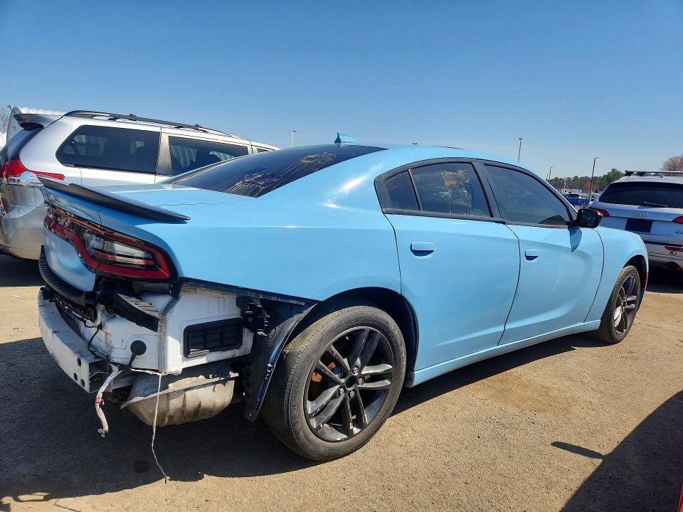 2017 Dodge Charger VIN 2C3CDXJG1HH645063 COPART salvage auction — REAR END, Wv - Certificate Of Title, sold $7,000 on 2026-07-30 (photo 3)