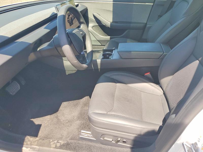 2025 Tesla Model 3 VIN 5YJ3E1EA4SF012422 COPART salvage auction — SIDE, Or - Salvage Title Certificate, sold $10,300 on 2026-07-22 (photo 7)