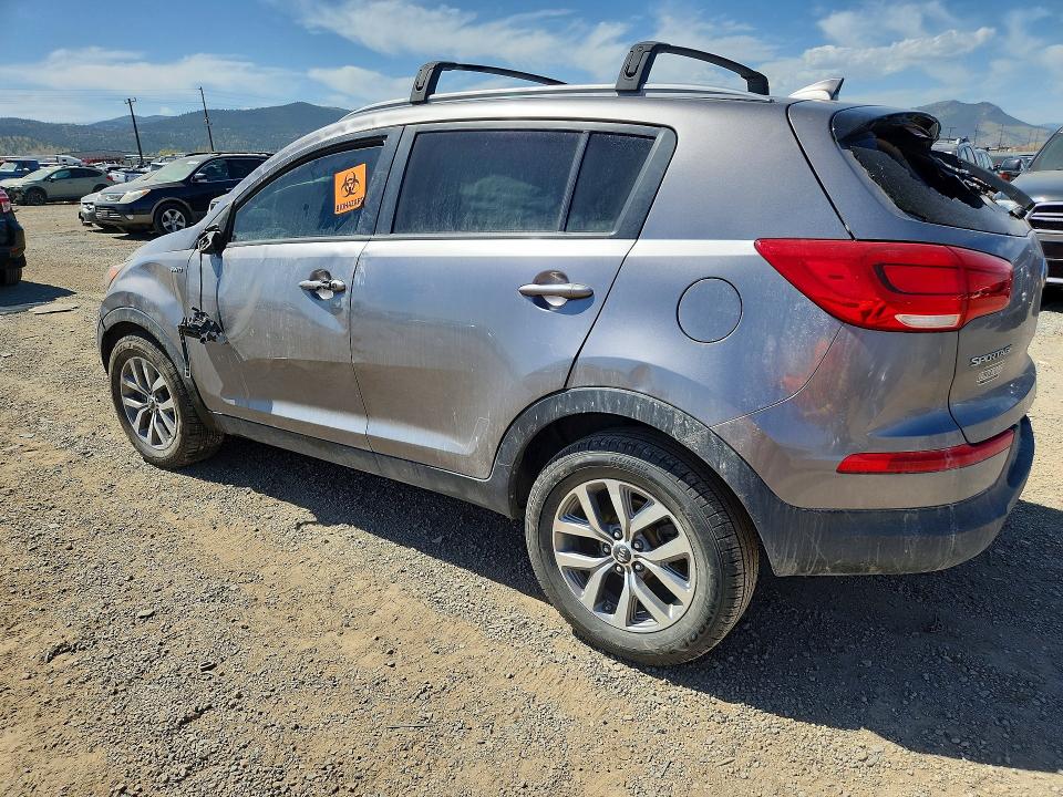 2015 Kia Sportage VIN KNDPBCAC9F7691435 COPART salvage auction — SIDE, Mt - Salvage Certificate Of A Vehic, sold $525 on 2026-07-07 (photo 2)