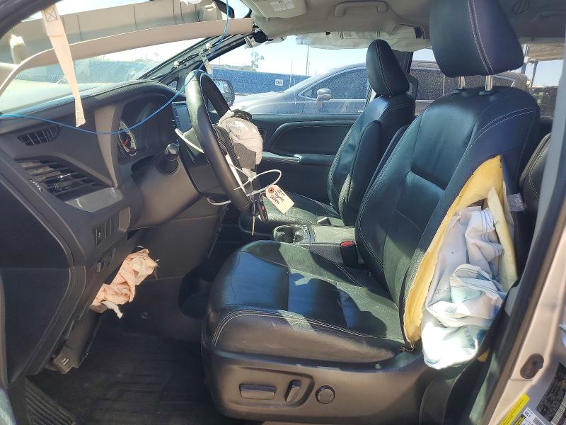2018 Toyota Sienna VIN 5TDXZ3DC4JS907049 COPART salvage auction — FRONT END, Tx - Salvage Vehicle Title, sold $4,400 on 2026-07-31 (photo 7)