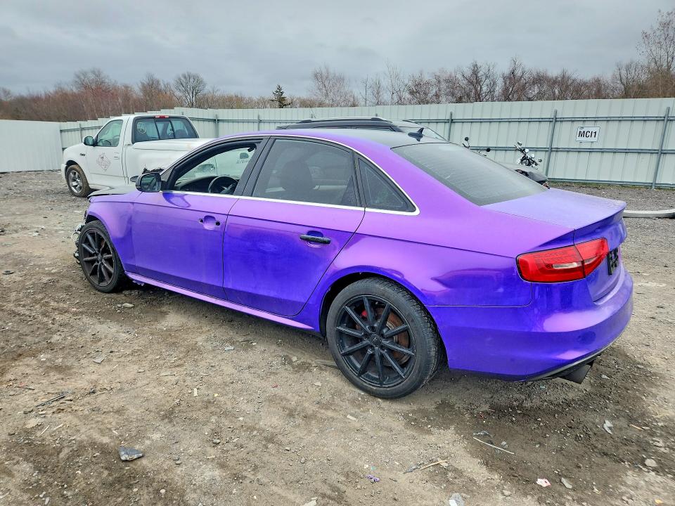 2014 Audi A4 VIN WAUFFAFL9EN009240 COPART salvage auction — FRONT END, Ma - Cert Of Title-Reconstrctd Coll, sold $625 on 2026-07-15 (photo 2)
