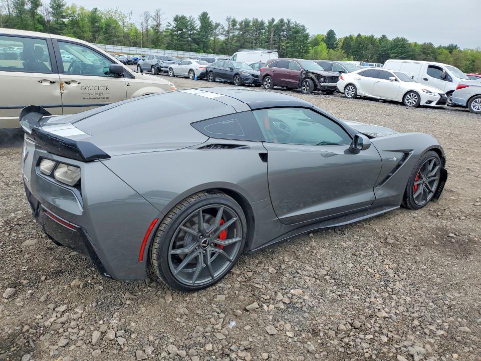 2016 Chevrolet Corvette VIN 1G1YA2D74G5110025 COPART salvage auction — FRONT END, Md - Cert Of Salvage < 75% Damage, sold $14,000 on 2026-07-27 (photo 3)