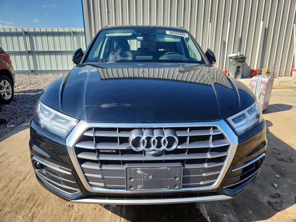 2018 Audi VIN WA1CNAFY4J2132406 COPART salvage auction — HAIL, WI - CERTIFICATE OF TITLE, sold $13,800 on 2026-07-06 (photo 5)