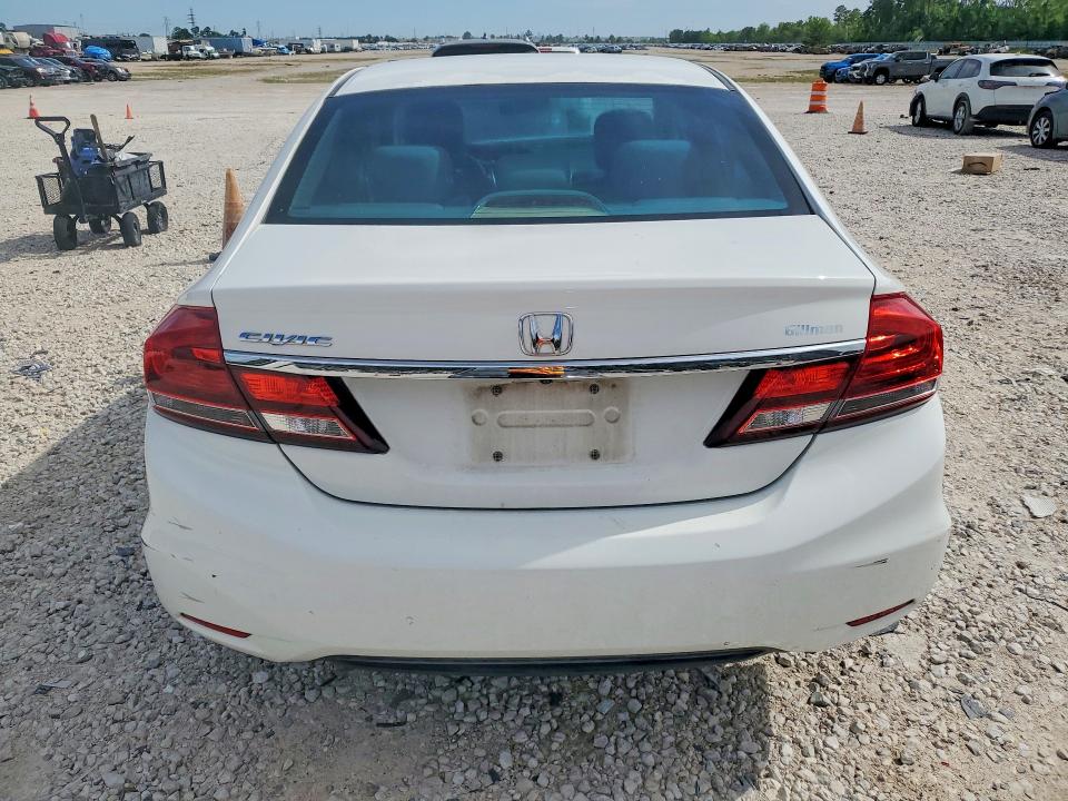 2013 Honda Civic VIN 2HGFB2F56DH561597 COPART salvage auction — FRONT END, Tx - Certificate Of Title, sold $3,350 on 2026-07-02 (photo 6)