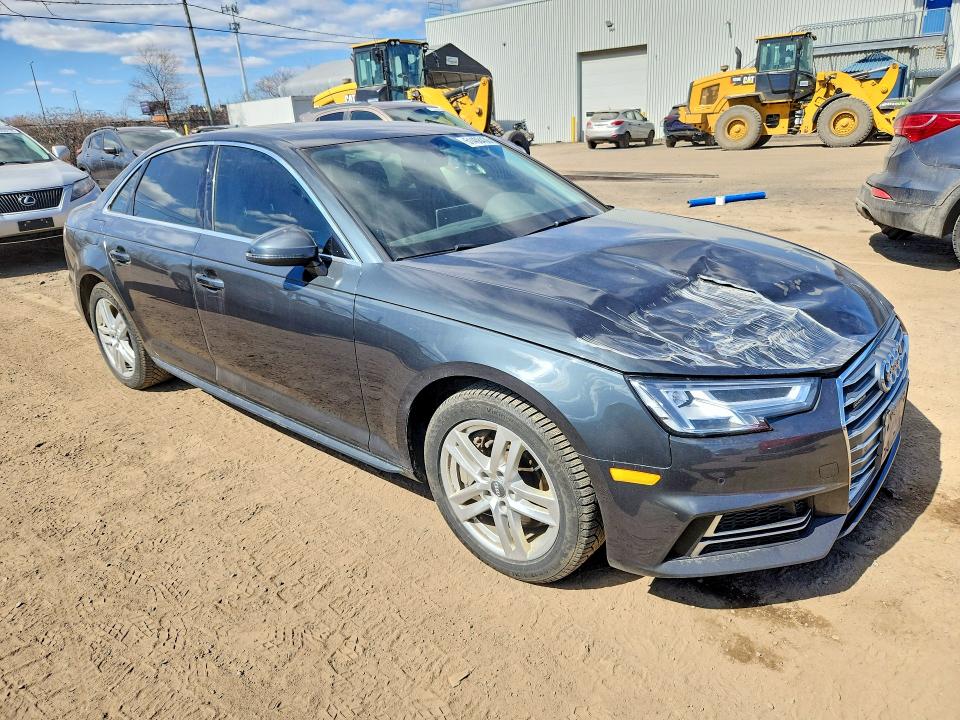 2018 Audi A4 VIN WAUBNAF45JA215926 COPART salvage auction — FRONT END, ON - PERMIT SALVAGE, sold $3,600 on 2026-07-21 (photo 4)