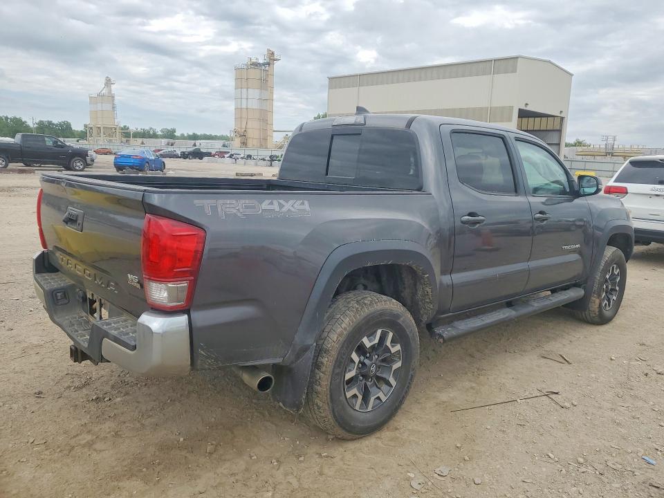 2017 Toyota Tacoma VIN 3TMCZ5AN2HM108218 COPART salvage auction — REAR END, Ks - Cert Of Title-Salvage, sold $10,700 on 2026-07-09 (photo 3)