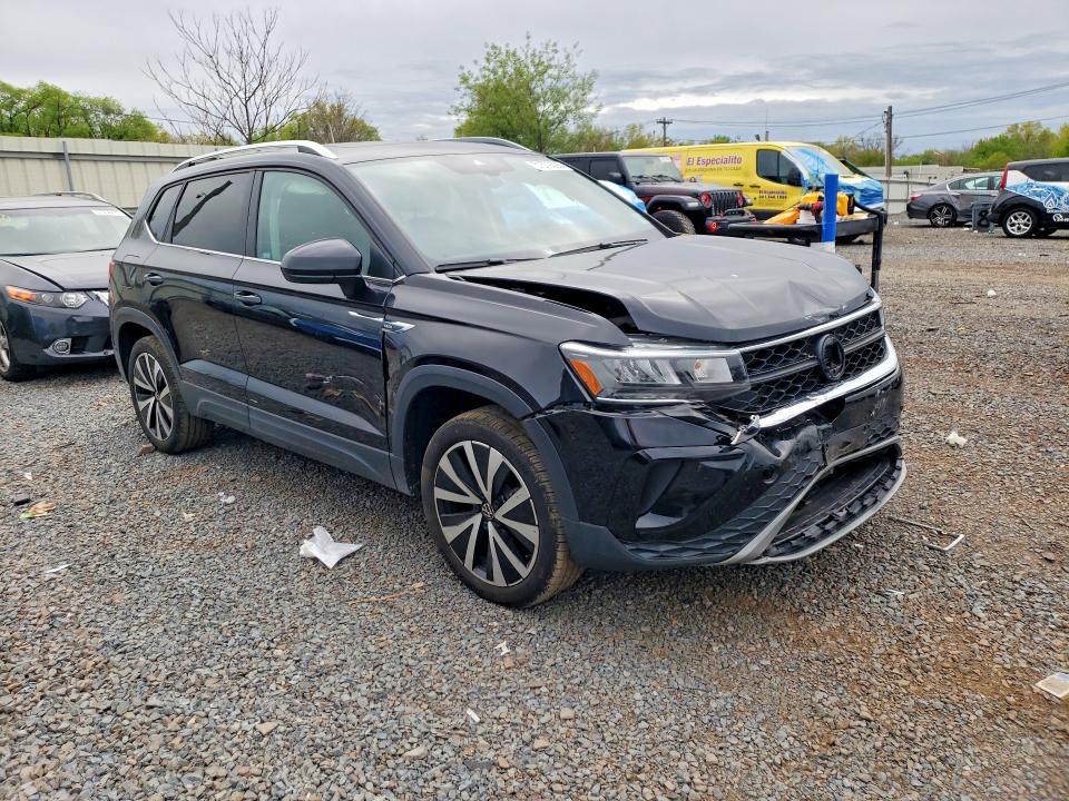 2024 Volkswagen Taos VIN 3VVEX7B29RM058290 COPART salvage auction — FRONT END, Nj - Cert Of Title-Salvage, sold $7,700 on 2026-07-17 (photo 4)