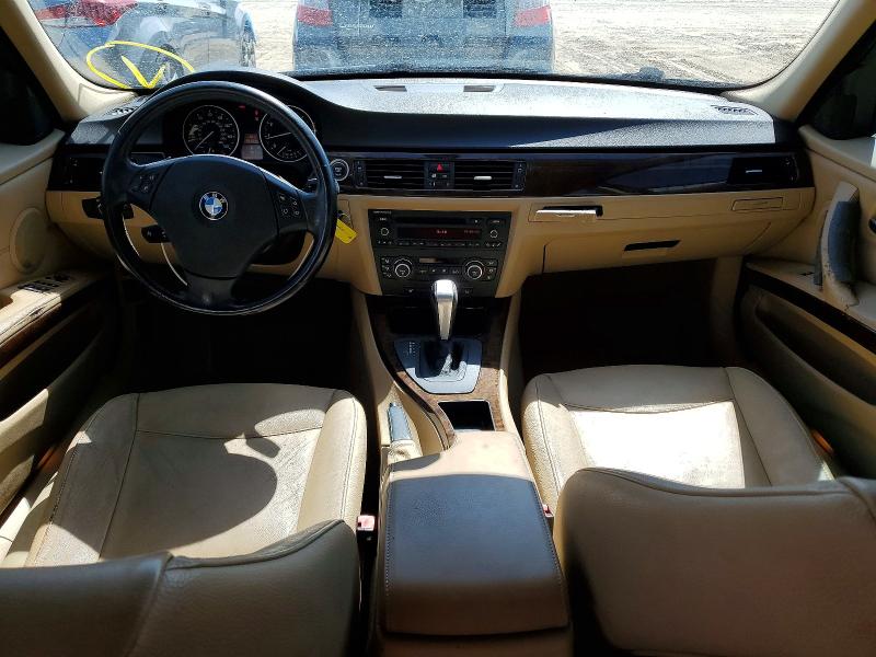 2009 BMW 3 series VIN WBAPK53569A643292 COPART salvage auction — FRONT END, FL - CERT OF TITLE SLVG REBUILDABLE, sold $125 on 2026-07-31 (photo 8)