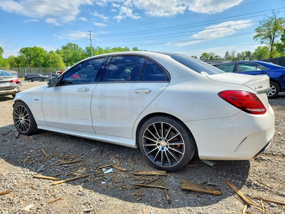 2016 Mercedes-benz C-klasse amg VIN 55SWF6EB3GU142035 COPART salvage auction — ALL OVER, Md - Cert Of Salvage > 75% Damage, sold $7,100 on 2026-07-17 (photo 2)
