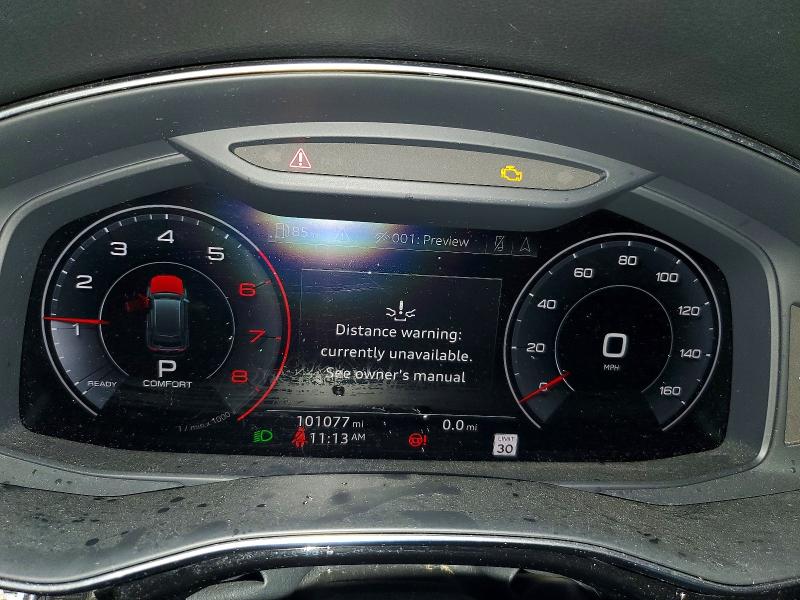 2019 Audi Q8 VIN WA1EVAF16KD027464 COPART salvage auction — FRONT END, Il - Salvage Certificate, sold $15,400 on 2026-07-21 (photo 9)