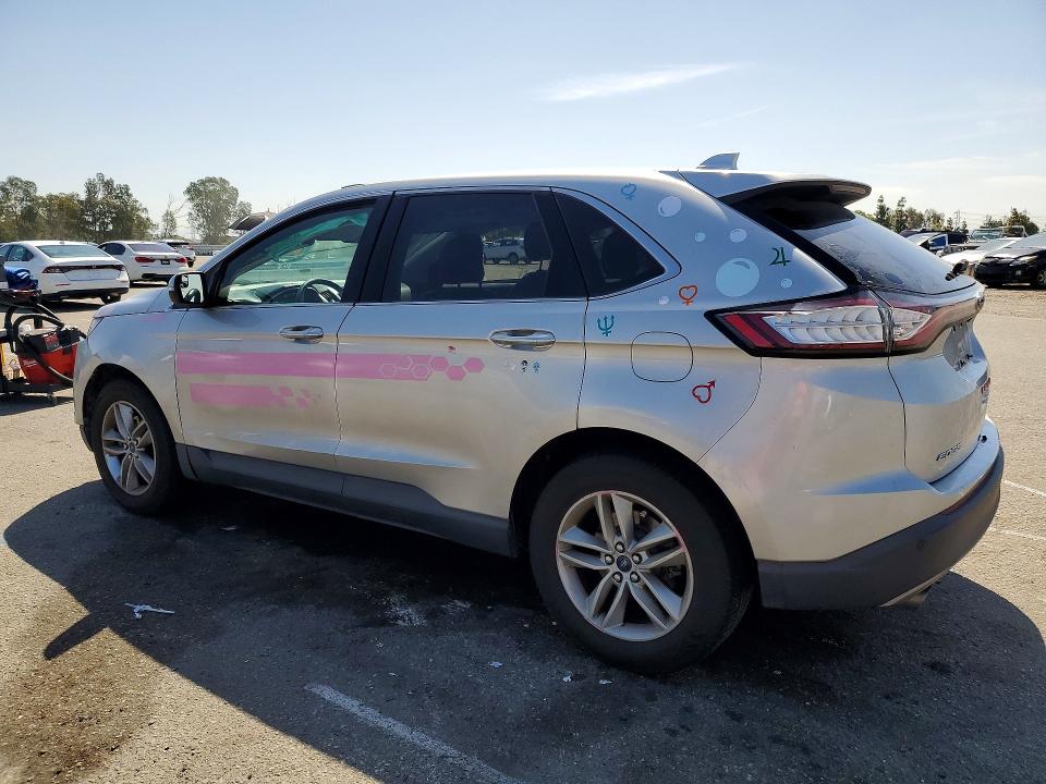 2017 Ford Edge VIN 2FMPK3J92HBC27509 COPART salvage auction — SIDE, CA - SALVAGE CERTIFICATE, sold $2,000 on 2026-07-02 (photo 2)