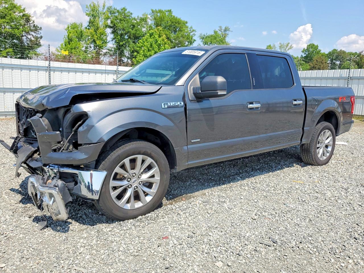 2017 Ford F-150 Lightning VIN 1FTEW1EG2HFC55631 — COPART salvage auction photo