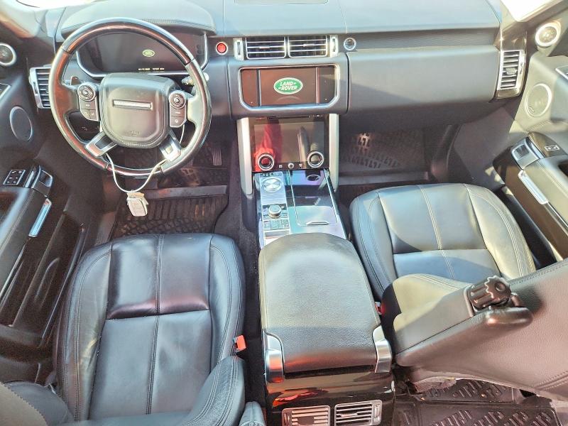 2015 Land rover RANGE ROVER VIN SALGR2VF0FA241727 COPART salvage auction — MECHANICAL, Tx - Salvage Vehicle Title, sold $4,850 on 2026-07-09 (photo 8)
