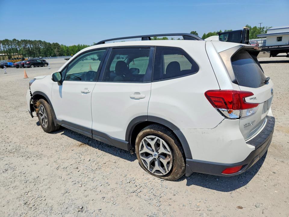 2021 Subaru Forester VIN JF2SKAJC7MH489216 COPART salvage auction — SIDE, NC - SALVAGE CERTIFICATE OF TITLE, sold $3,050 on 2026-07-06 (photo 2)
