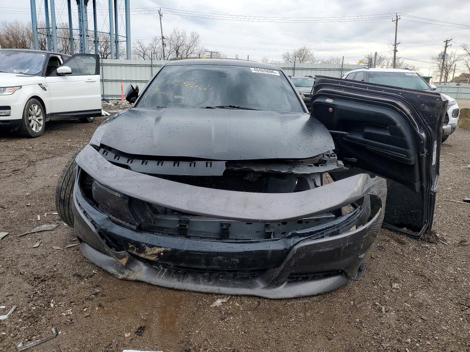2015 Dodge Charger VIN 2C3CDXHG4FH800448 COPART salvage auction — FRONT END, Il - Salvage Certificate, sold $475 on 2026-07-03 (photo 5)