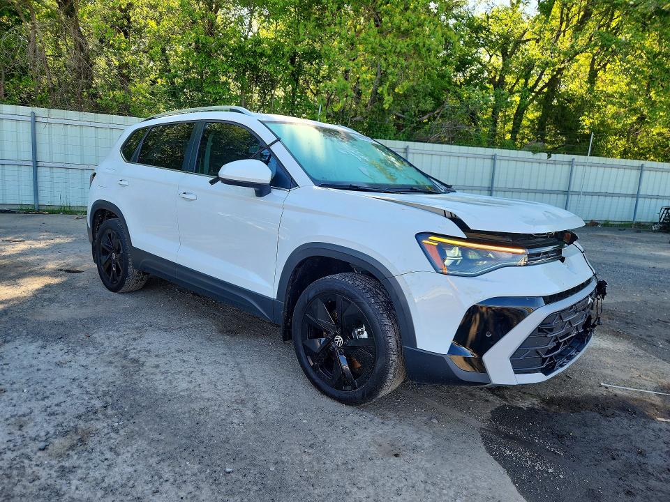 2025 Volkswagen Taos VIN 3VVEC7B27SM046009 COPART salvage auction — FRONT END, Ar - Cert Of Title-Salvage, sold $12,700 on 2026-07-09 (photo 4)