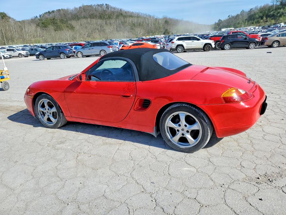 2002 Porsche Boxster VIN WP0CA29862U620846 COPART salvage auction — MINOR DENT/SCRATCHES, WV - SALVAGE CERTIFICATE, sold $1,750 on 2026-07-30 (photo 2)
