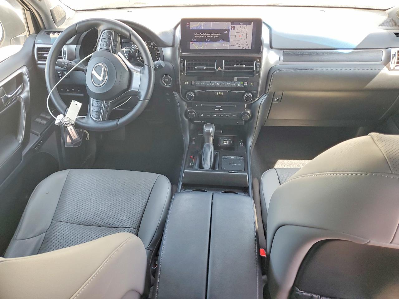 2023 Lexus GX VIN JTJSM7BX5P5350296 COPART salvage auction — Front End, Sc - Salvage Title, sold $32,250 on 2026-07-08 (photo 8)