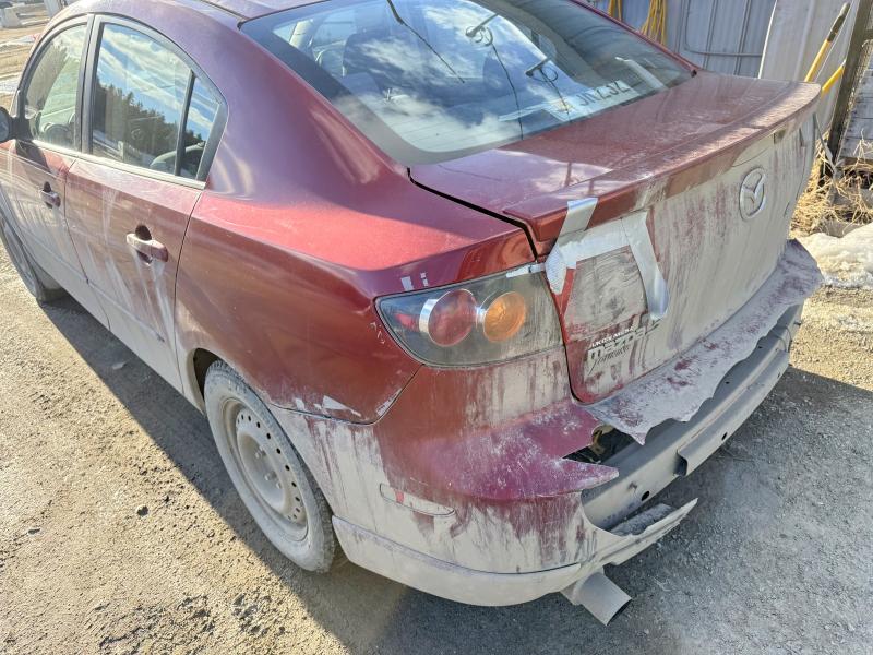 2006 Mazda 3 VIN JM1BK12F361504653 COPART salvage auction — REAR END, AB - OOP - SALVAGE, sold $175 on 2026-07-28 (photo 2)