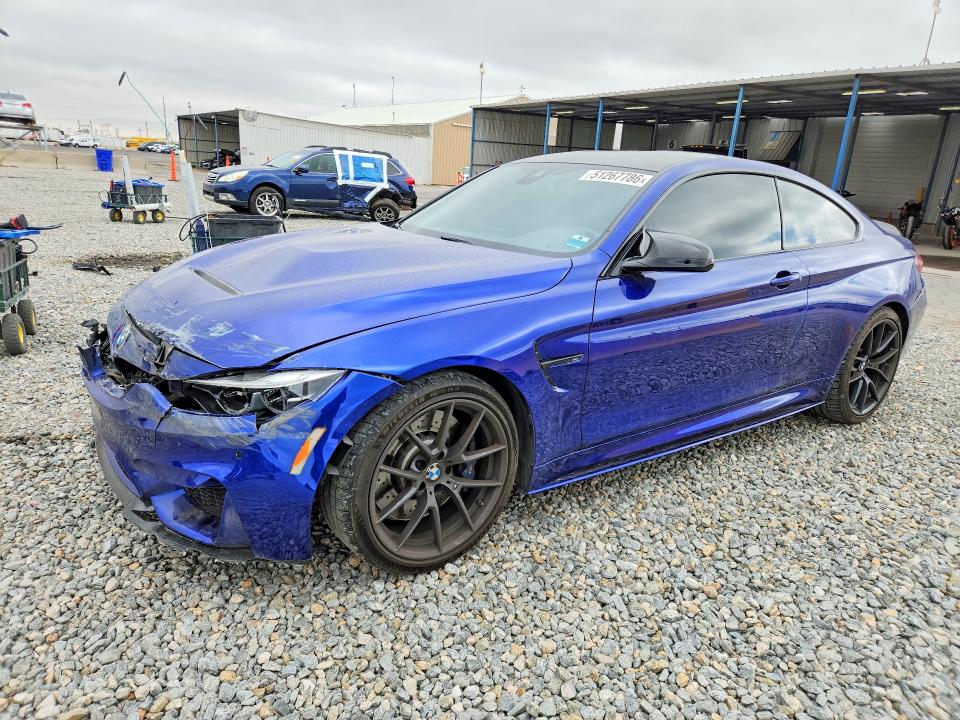 2020 BMW M4 VIN WBS3S7C03LFH08994 COPART salvage auction — FRONT END, ID - SALVAGE CERTIFICATE OF TITLE, sold $36,250 on 2026-07-09 (photo 1)