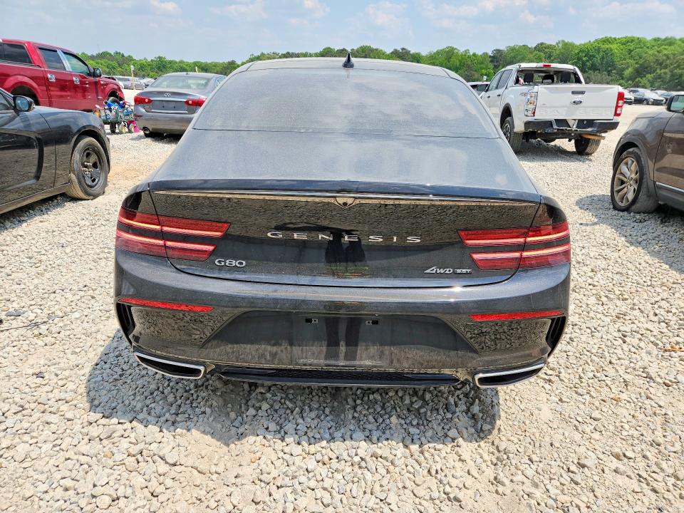 2024 Genesis G80 VIN KMTGB4SD7RU221635 COPART salvage auction — FRONT END, GA - CERT OF TITLE-SALVAGE, sold $17,000 on 2026-07-09 (photo 6)
