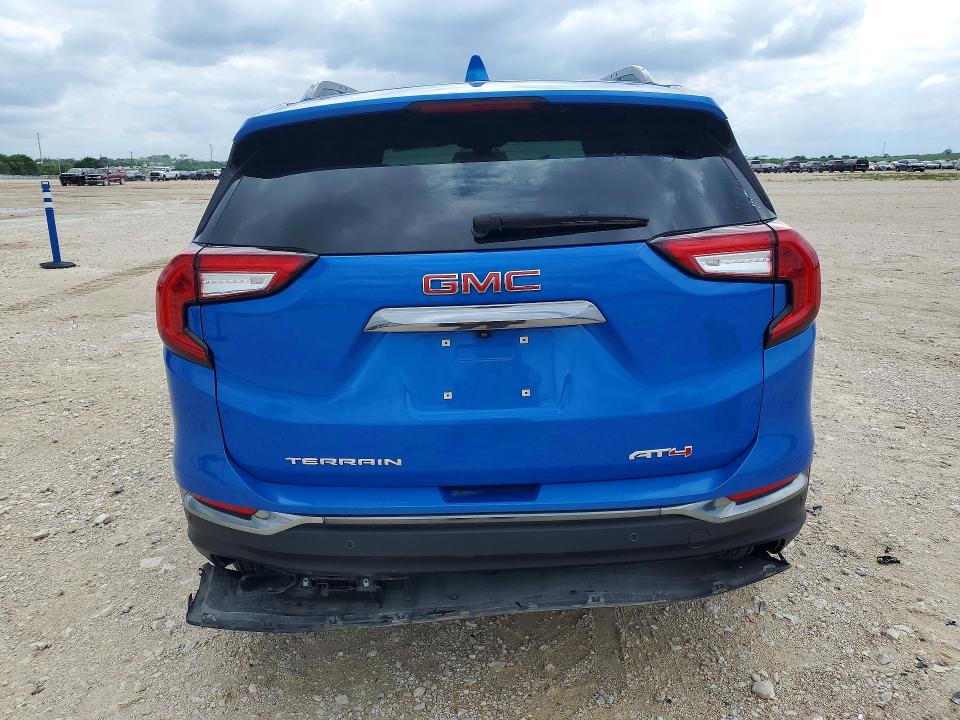 2024 Gmc Terrain VIN 3GKALYEG9RL254164 COPART salvage auction — FRONT END, Tx - Salvage Vehicle Title, sold $6,900 on 2026-07-02 (photo 6)