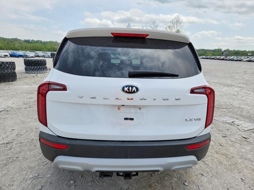 2020 Kia Telluride VIN 5XYP24HC7LG093225 COPART salvage auction — UNDERCARRIAGE, Il - Salvage Certificate, sold $4,050 on 2026-07-08 (photo 6)
